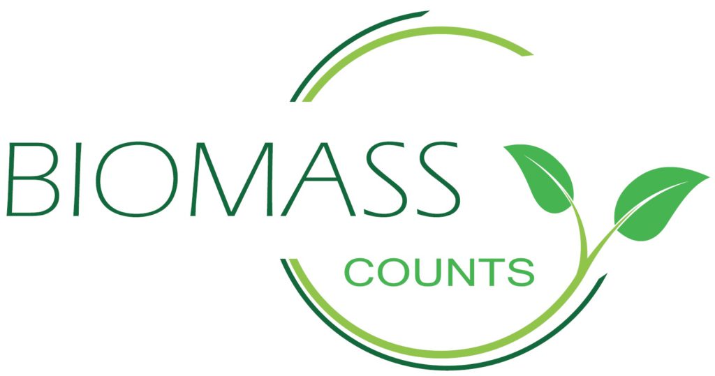 logo de la campaña "La biomasa cuenta"